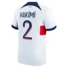 Paris Saint-Germain Hakimi 2 Borte 23-24 - Herre Fotballdrakt